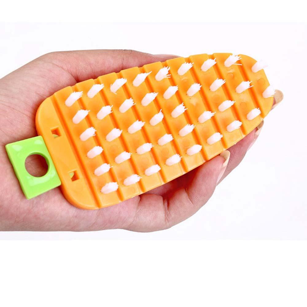 YIYU Bàn Chải Cầm Tay Vệ Sinh Khoai Tây Rau Củ Quả Dạng Treo Tiện Dụng Cho Gia Đình