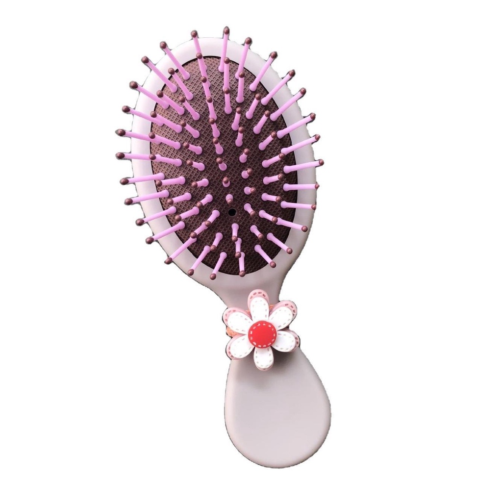 Lược Chải Tóc Mini Có Đầu Lược Chải Khô Và Ướt Cho Bé Gái