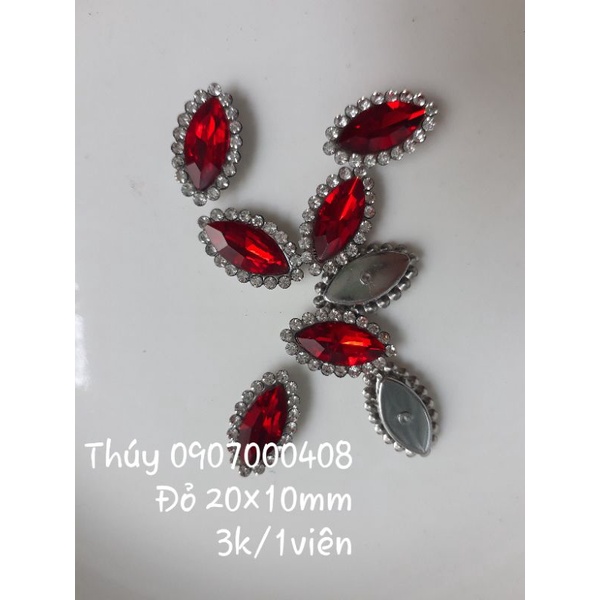 Hạt lá me viền xoàn đính kết áo