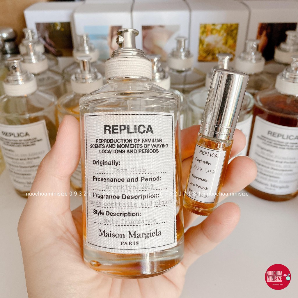 Nước hoa Maison Margiela Replica Tea Escape - Coffee Break - Lazy Sunday - Whispers in the Library - Jazz Club Minisize | BigBuy360 - bigbuy360.vn