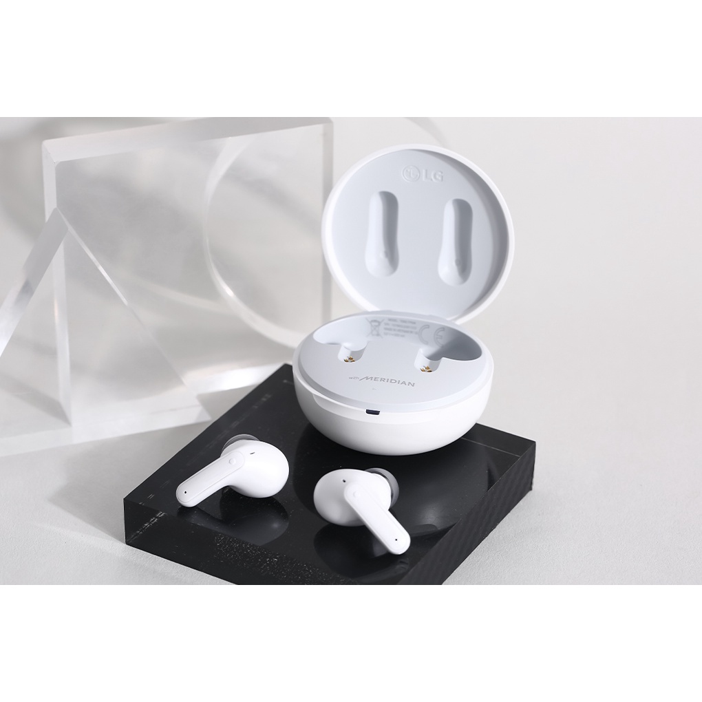 Tai nghe Bluetooth TWS Nhét tai LG TONE-FP5 Chống nước IPX4 Chính hãng BH 12 tháng - Pin 22 giờ có hộp sạc