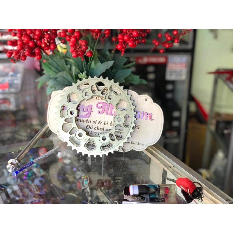 Dĩa nhôm 7075 cho exciter 150 ex155 siêu cứng