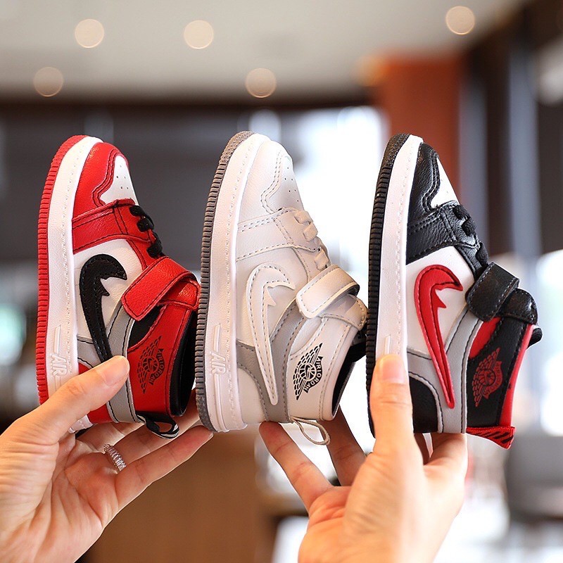 Giầy cổ cao Quảng Châu cao cấp JK68 cho bé từ 1 đến 12 tuổi