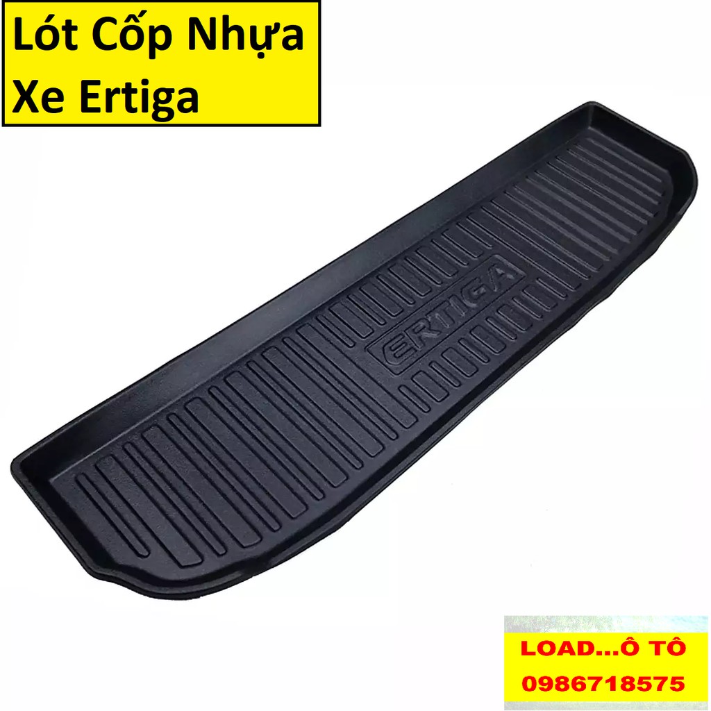 Lót Cốp Nhựa, Khay Hành Lý Xe Suzuki Ertiga 2019-2022 Nhựa Dẻo Cao Cấp