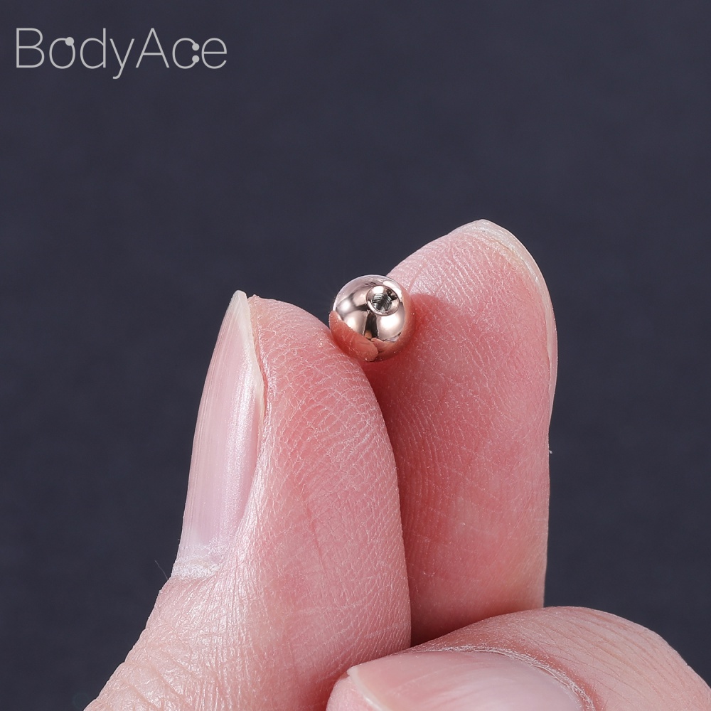 1 Set Khuyên Xỏ Mũi Bằng Thép Không Gỉ Cá Tính