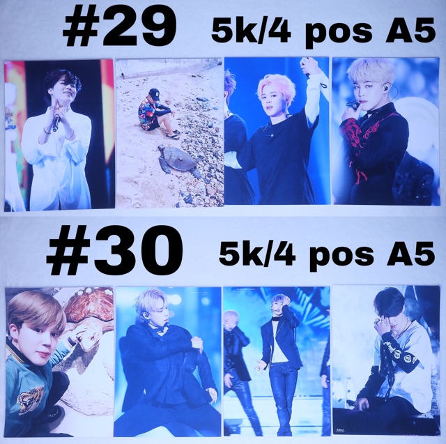 (Có sẵn) Sale poster A5 Jimin BTS 2 | BigBuy360 - bigbuy360.vn