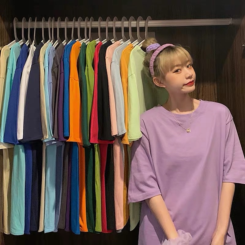 🌈 BEST SELLER : BACSIC TEE ÁO THUN TRƠN 15 MÀU HOT ITEM 💓 | BigBuy360 - bigbuy360.vn