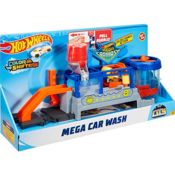 Mô hình trạm rửa xe thông minh tuyệt đỉnh Hot Wheels FTB66