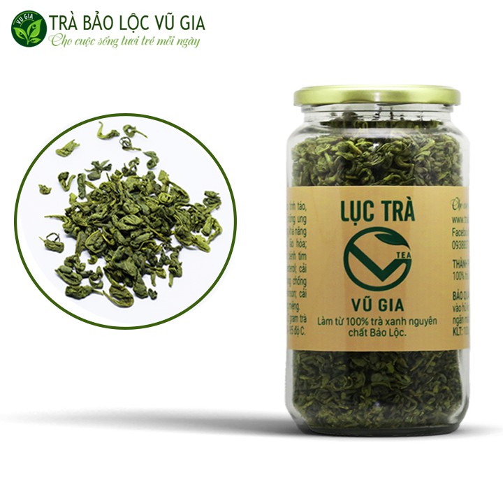 Lục Trà Nguyên Chất Bảo Lộc Vũ Gia  - Thanh nhiệt cơ thể