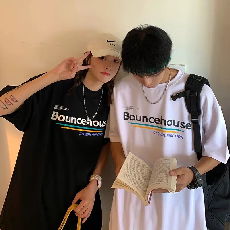 Áo thun Tay lỡ unisex Bouncehouse