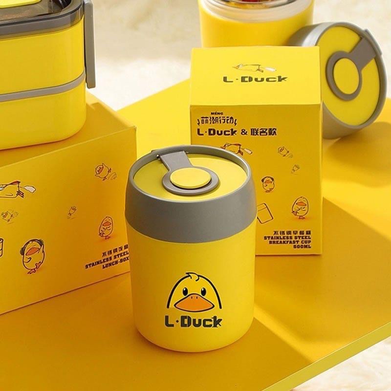 Bình ủ cháo giữ nhiệt vịt vàng