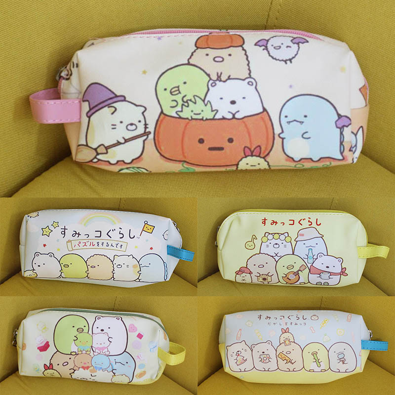 Túi Đựng Bút Cỡ Lớn In Hoạt Hình Sumikko Gurashi Kiểu Nhật Bản Dễ Thương