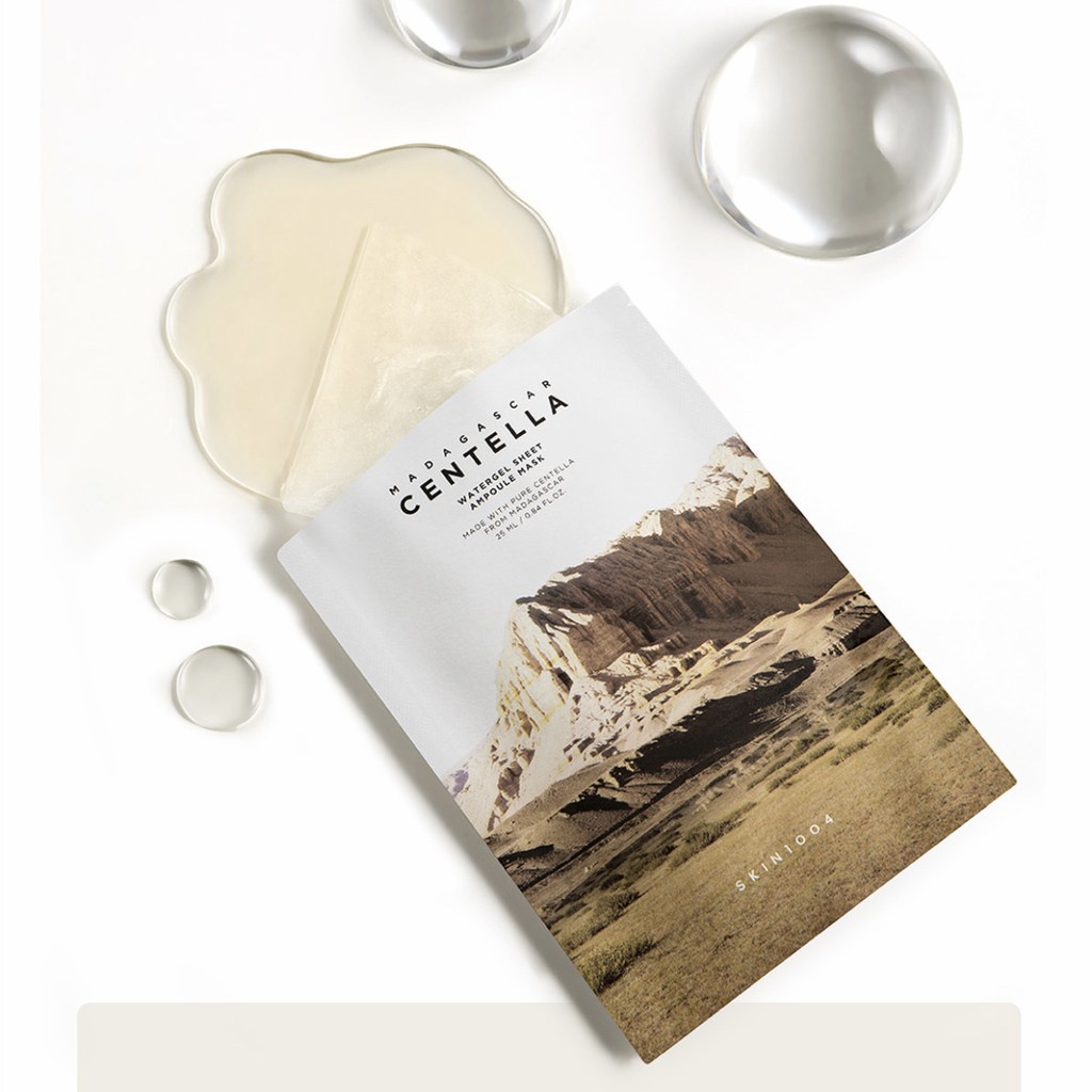 Mặt Nạ Giấy Skin1004 Madagascar Centella Watergel Sheet Ampoule Mask