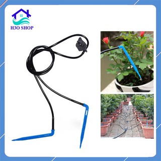 Bộ Tưới Nhỏ Giọt Có Bù Áp, Lưu Lượng 4 lít/giờ (Bộ 2 Que Cắm) - Siêu Tiết Kiệm Nước