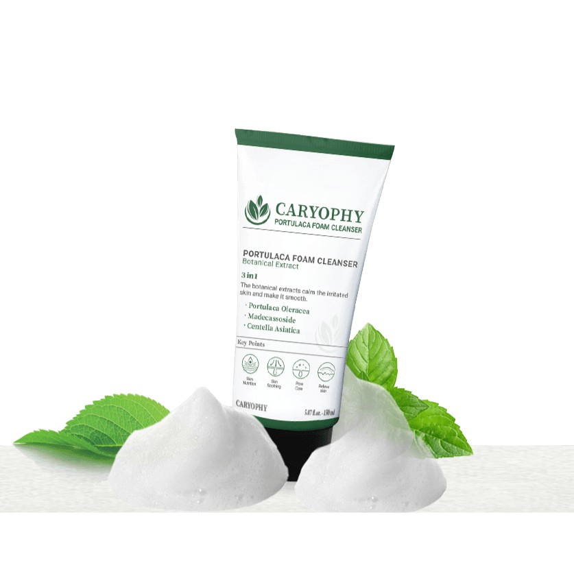 Sữa Rửa Mặt Caryophy Hỗ Trợ Giảm Mụn, Thâm 150ml Hasaki Sản Phẩm Chính Hãng