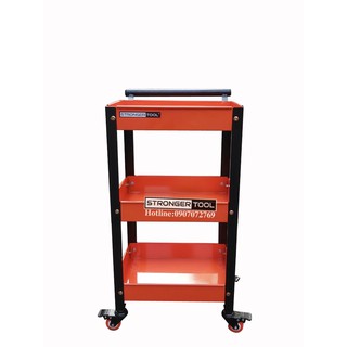 Xe đẩy dụng cụ mini 3 tầng Stronger Tool