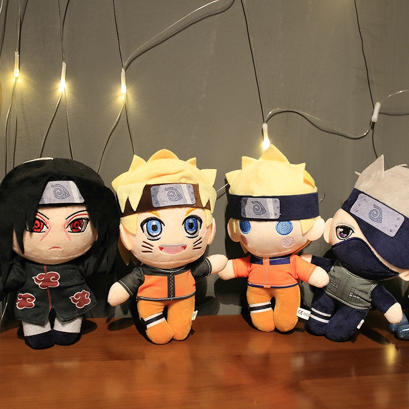 Búp Bê Nhồi Bông Hình Nhân Vật Hoạt Hình Naruto Kích Thước 20cm