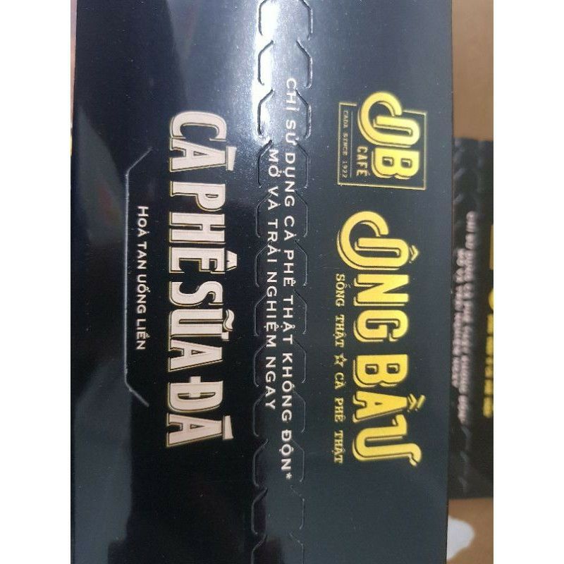 Cà phê sữa đá Ông Bầu 240g (10 gói x 24g) | BigBuy360 - bigbuy360.vn