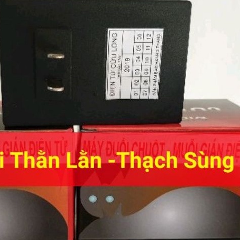 Thiết bị đuổi chuột muỗi gián nhện dơi và côn trùng Cửu Long sử dụng sóng âm