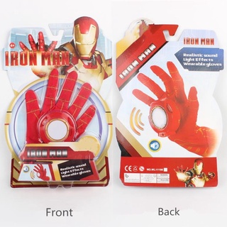 Găng tay hóa trang iron man có đèn led và âm thanh - ảnh sản phẩm 8