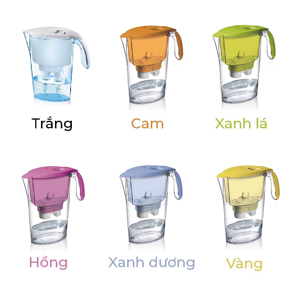 Bình lọc nước Laica Seria 1000 - Kèm lõi lọc - Hàng Chính Hãng