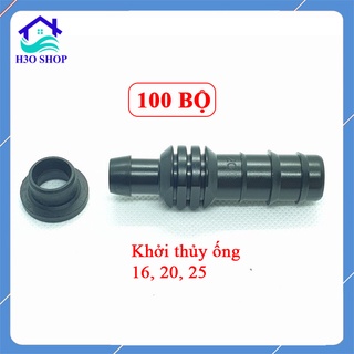 100 bộ - Khởi thủy ống PE/LDPE 16mm, 20mm, 25mm có roăng cao su