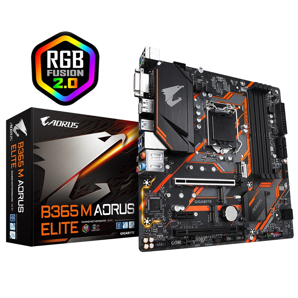 [Mã ELCLXU8 hoàn 5% xu đơn 500k]Bo mạch chủ Gigabyte B365M Aorus Elite (Hàng chính hãng) | BigBuy360 - bigbuy360.vn