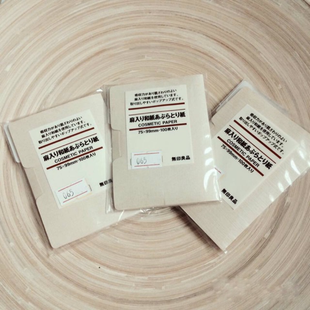 Giấy thấm dầu muji
