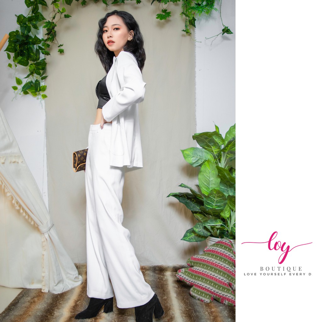 Quần tây nữ 💗 quần ống suông lưng cao ➖ chuẩn CÔNG SỞ nữ [ HÌNH + HÀNG SHOP THIẾT KÊ] | BigBuy360 - bigbuy360.vn