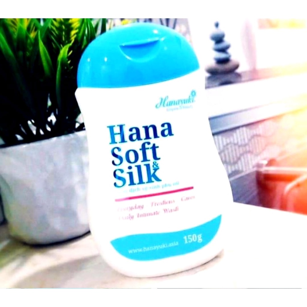 Dung dịch vệ sinh phụ nữ Hana soft&silk (chính hãng)