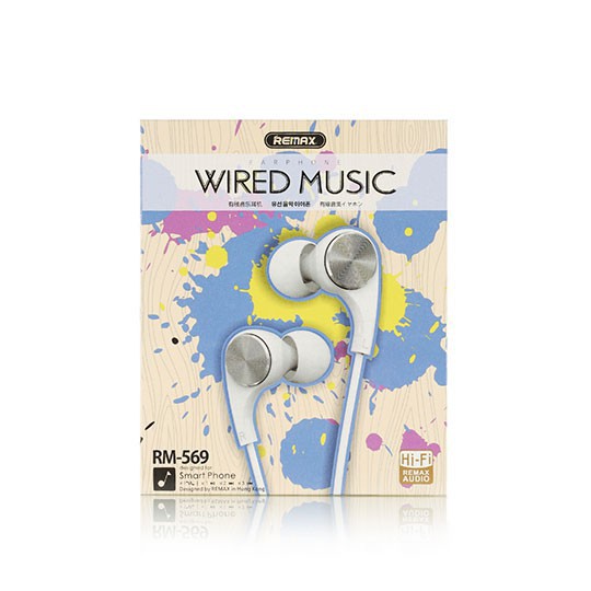 REMAX REMAX WIRED MUSIC EARPHONE RM-569