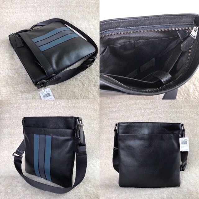 TÚI___COACH NAM ĐEO CHÉO DA THẬT F23216