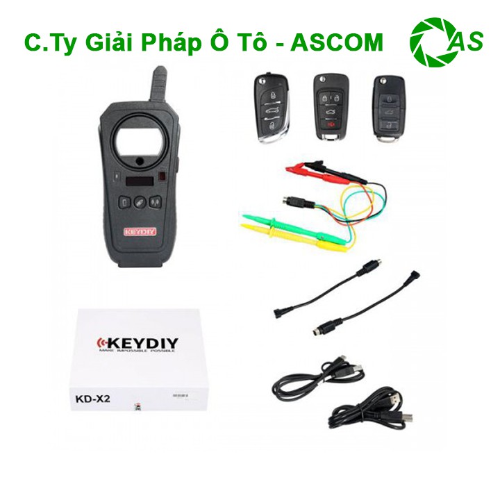 Thiết bị làm chìa khóa remote KD KD-X2 copy chip đo sóng chìa khóa