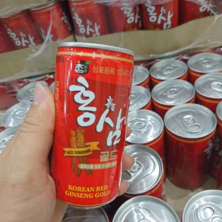 Nước hồng sâm lon hàn quốc