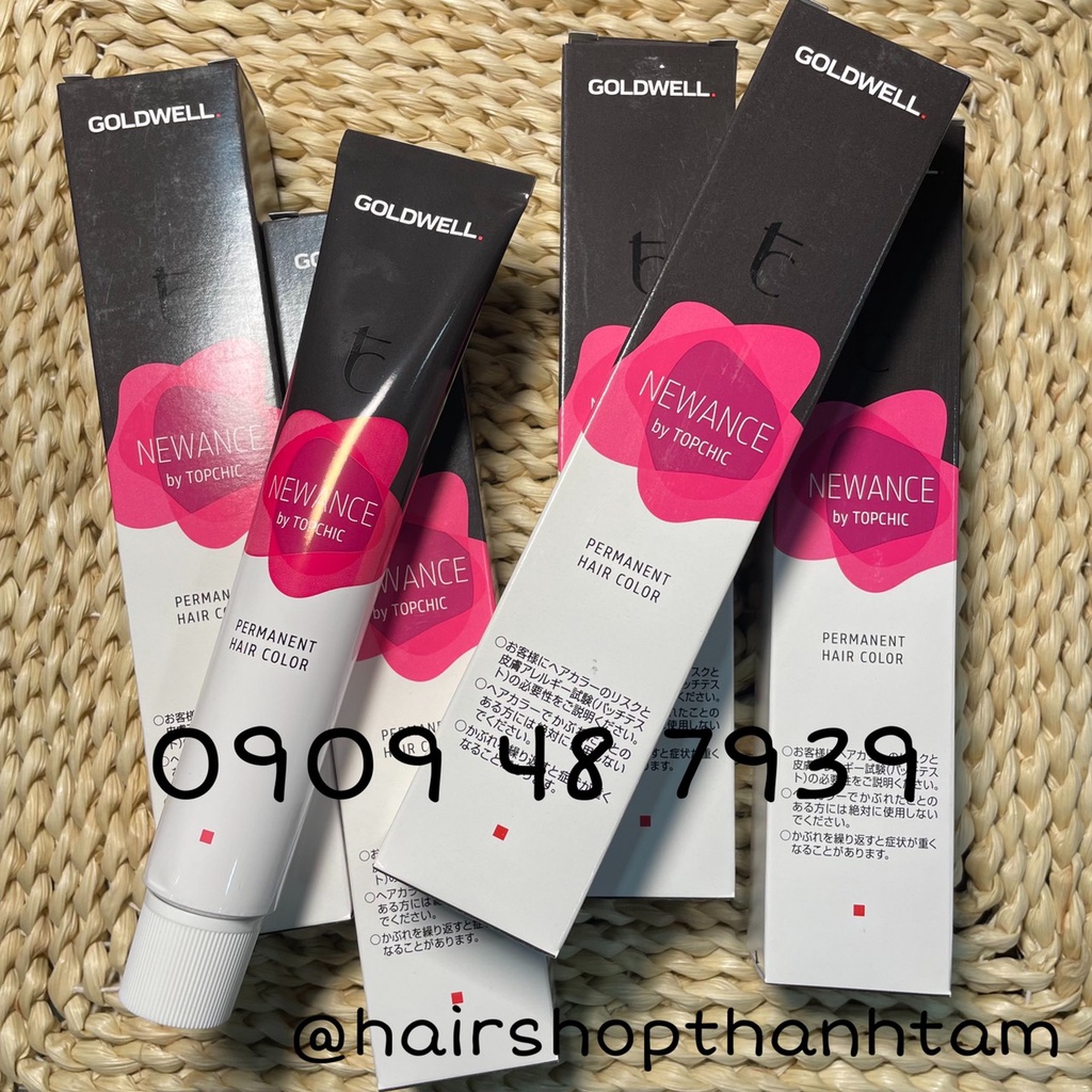 Màu nhuộm phủ bạc thời trang Goldwell NEWANCE by TOPCHIC 80ml