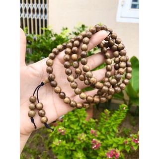 💥Cam kết💥Bảo hành- Chuỗi TRẦM HƯƠNG THIÊN NHIÊN VIỆT NAM size 8mm-đem lại may mắn bình an