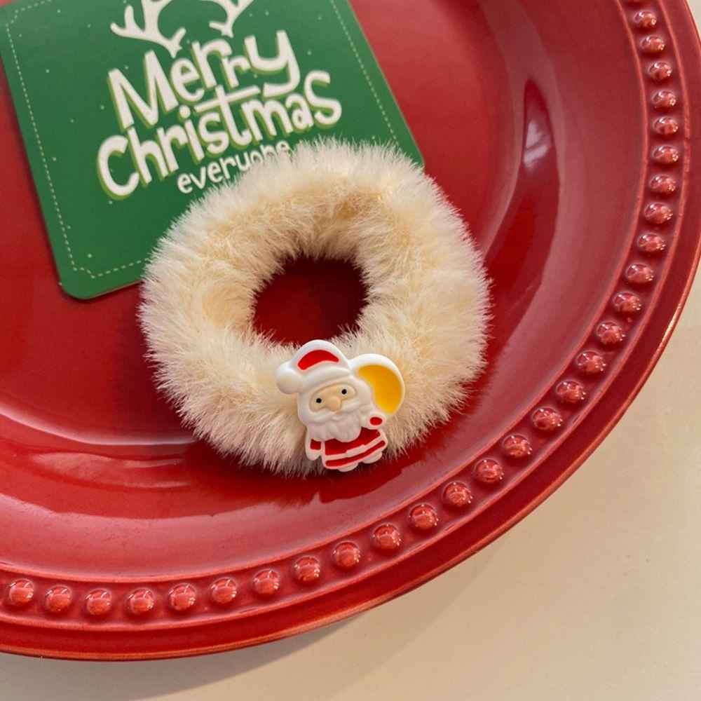 Dây Cột Tóc Phong Cách Giáng Sinh Dễ Thương Ngọt Ngào WMES15H