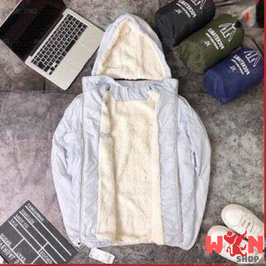 [ Mã MA1215 hoàn xu 15% tối đa 50k đơn từ 150k ] Áo Khoác Gió Lót Lông Cừu UNISEX Xuất Nhật Bản- Siêu Nhẹ Chống Nước | BigBuy360 - bigbuy360.vn