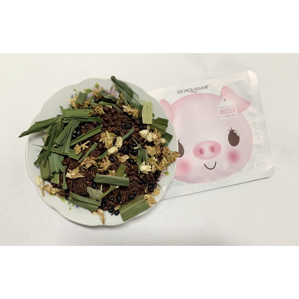 [HOT] Trà gạo lứt đỗ đen đỗ đỏ lá dứa hoa nhài xạ đen thơm mát (500gram - 1kg)