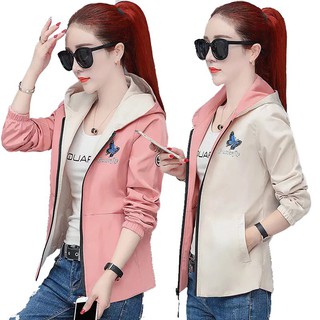 ÁO KHOÁC DÙ NỮ 2 LỚP MẶC ĐƯỢC 2 MẶT CỰC ĐẸP