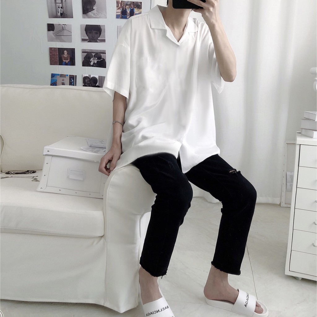 Áo Polo Cổ Sơ Mi Nam Thun Trơn Cổ Ve Có Hai Màu Trắng Đen Ngắn Tay Hot Trend 2021 Thời Trang Zenkonu SO MI NAM 1000018V1