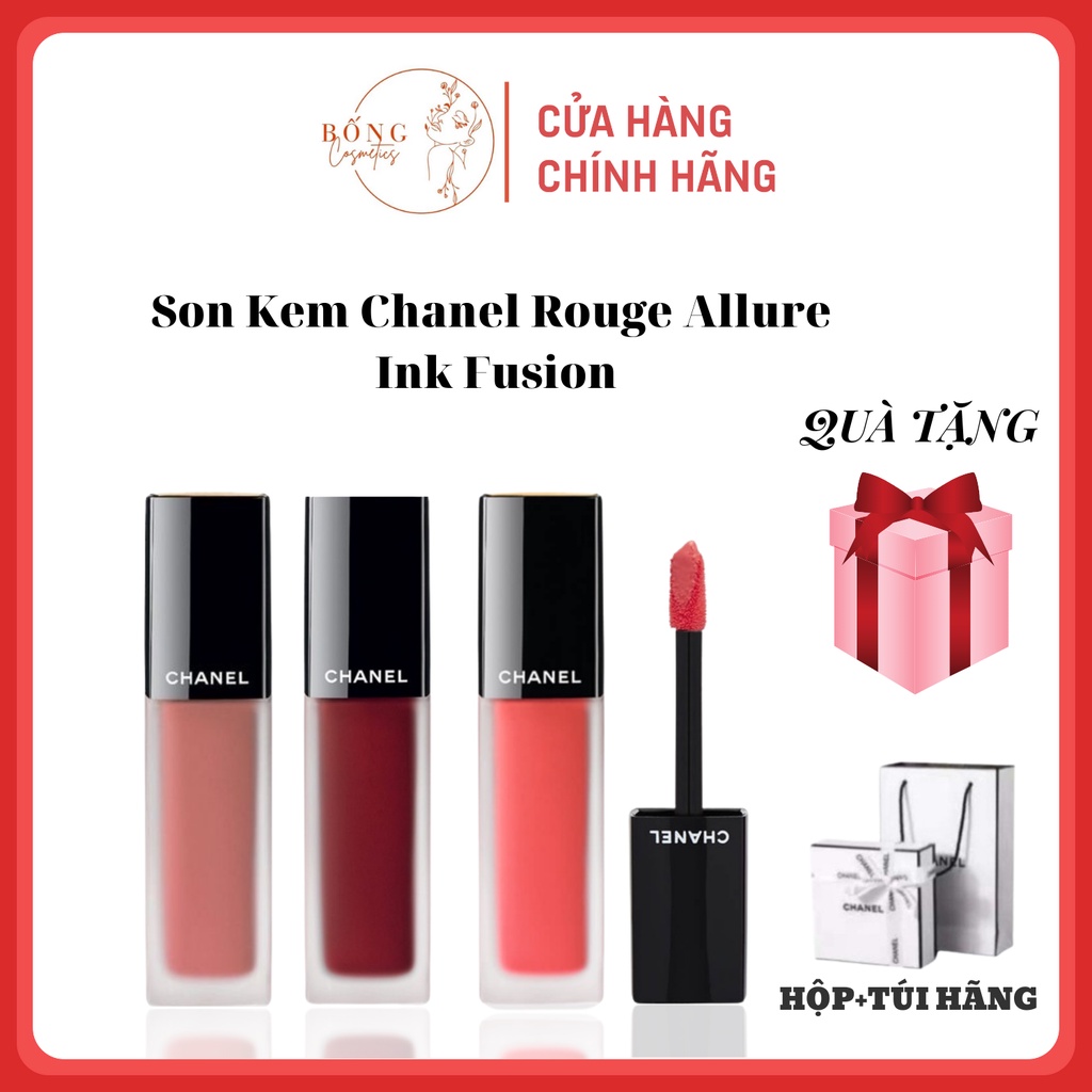 Son Kem Chanel Rouge Allure Ink Fusion siêu lì mềm mịn, Bống cosmestics