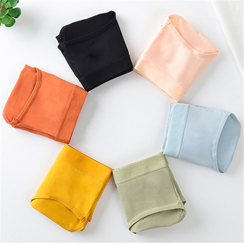 Quần Lót cotton Không Đường May Kháng Khuẩn Thoáng Khí Cho Nữ