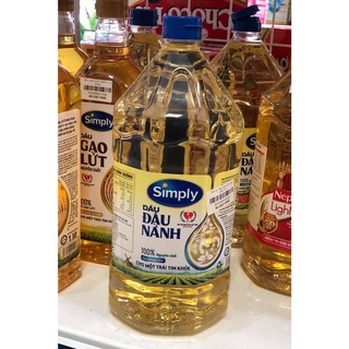 Dầu ăn Đậu Nành Simply Can 2 Lít