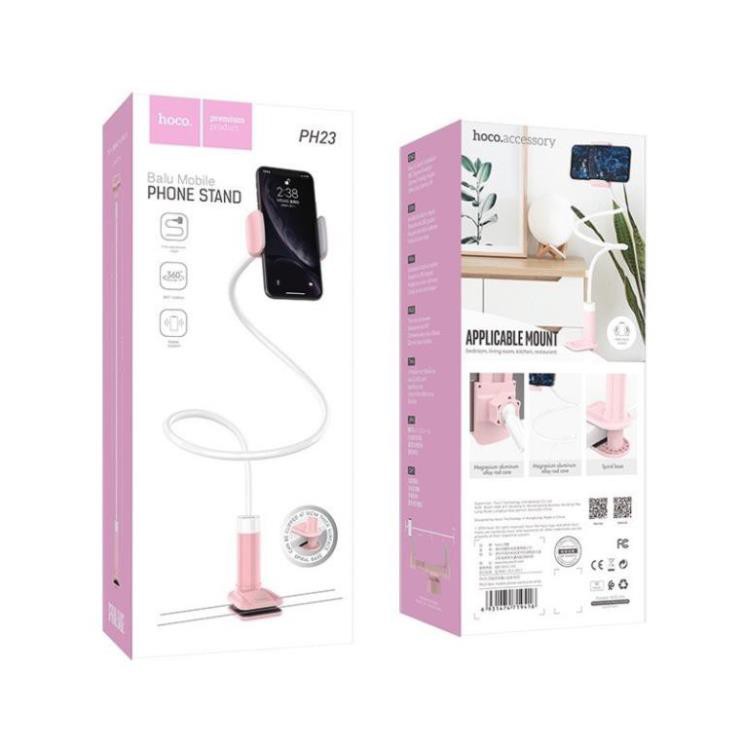 KẸP LIVE STREAM XOAY NGANG DỌC CHÍNH HÃNG HOCO PH23 - KẸP ĐUÔI KHỈ CHO ĐIỆN THOẠI ĐỂ BÀN GIÁ ĐỠ | BigBuy360 - bigbuy360.vn