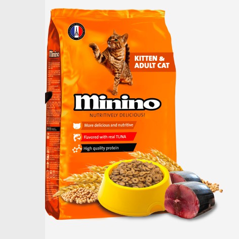 Gói 1.3kg Minino Tuna Cá Ngừ - Thức Ăn Hạt Cho Mèo