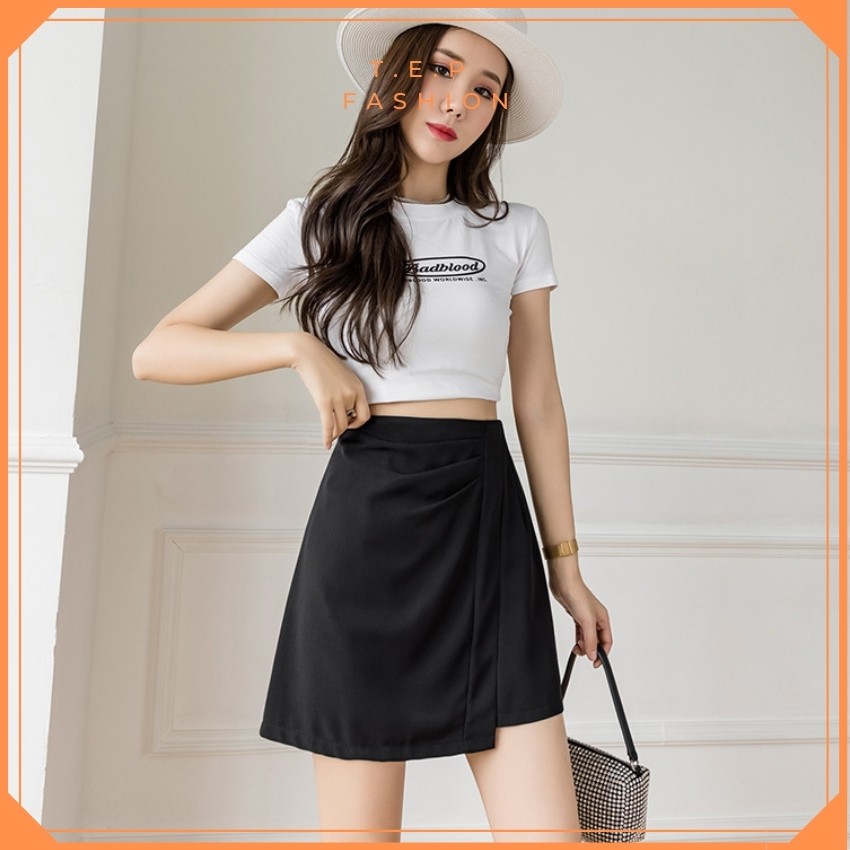 Chân Váy Nữ Ngắn Kiểu Nhún Vạt Chéo TEP FASHION CVN0861 | BigBuy360 - bigbuy360.vn