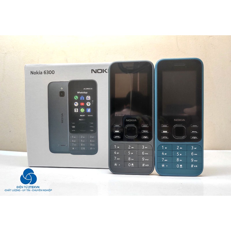 Điện thoại Nokia 6300 4G 2 sim giá rẻ, bảo hành 1 năm