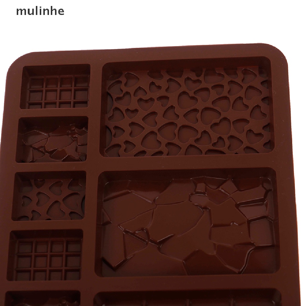 Khuôn Silicone Làm Gạch Lát Bánh Không Dính