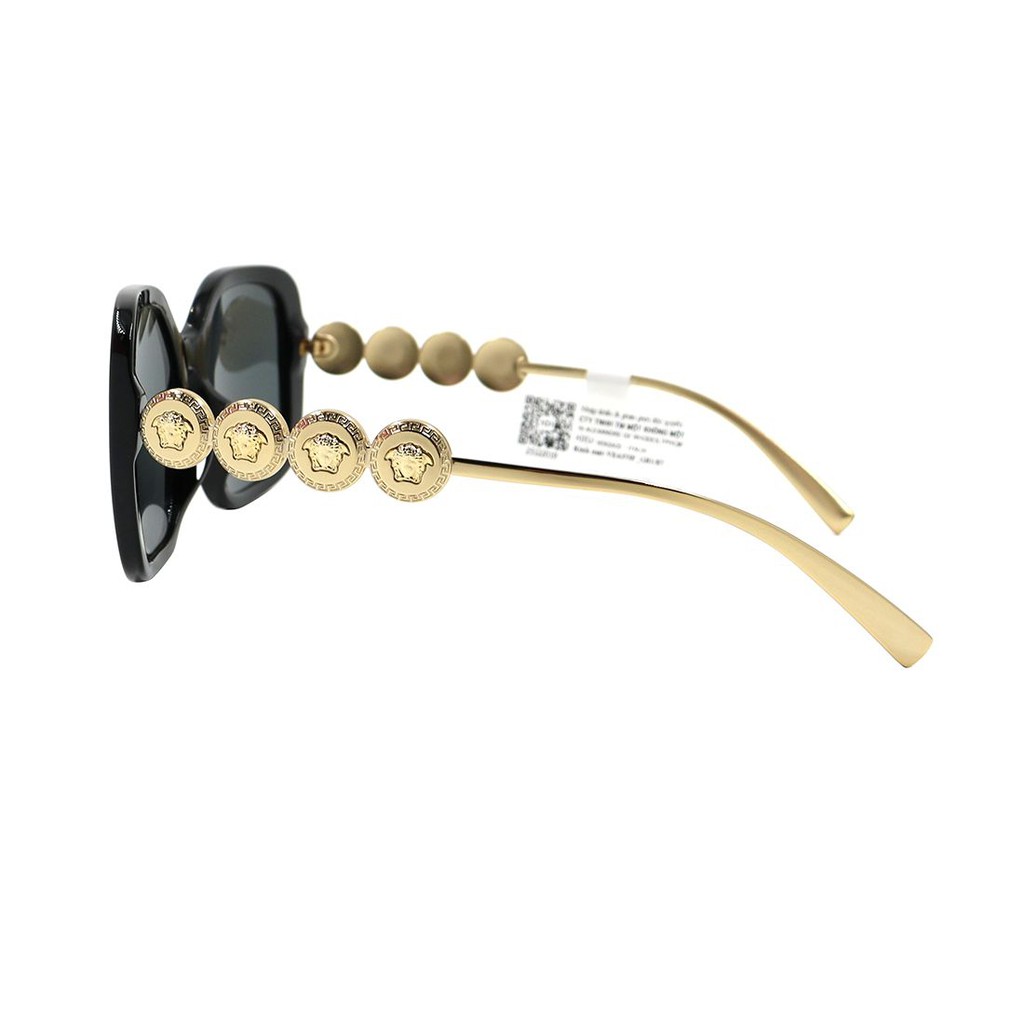 Kính mát nam nữ thời trang Versace VE4375F chính hãng, thiết kế dễ đeo bảo vệ mắt